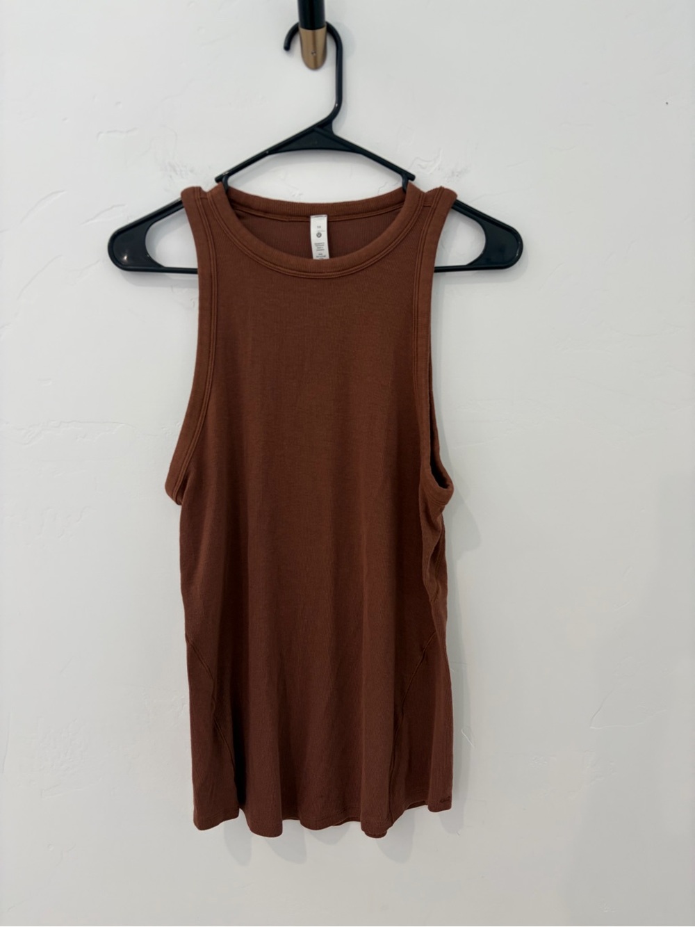 Lululemon Soft Ribbed Tank Cocoa Brown 10